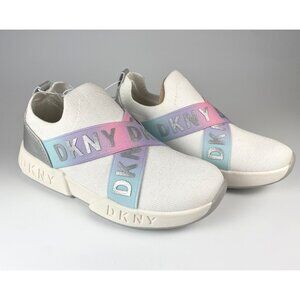 DKNY Girls Maddie Stretch Sneakers - Size 13 - 50% OFF!!!